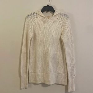 calia by carrie underwood pullover hooded knit sweater